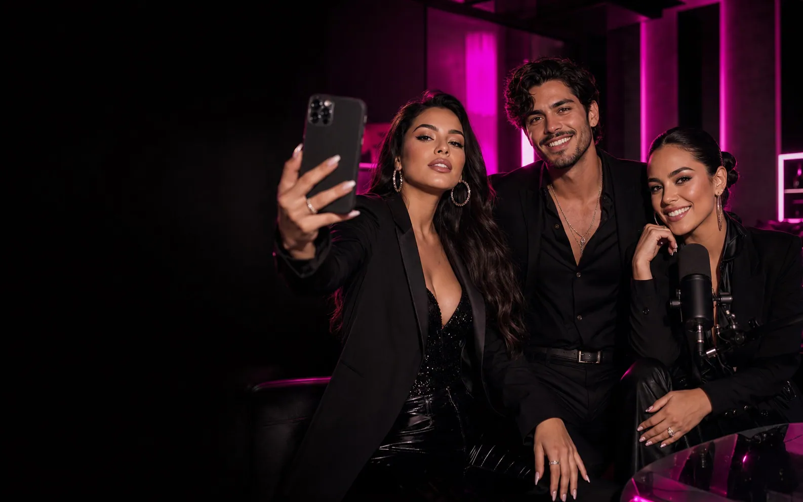 Imagen editorial conceptual de Influencer y Creador de Contenido